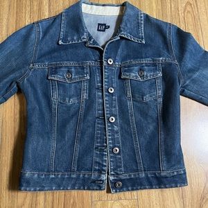 Vintage GAP Denim Women’s Blue Jean Jacket Coat Size Large